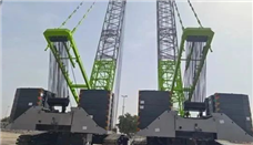 行业瞩目！中联重科履带起重机批量交付科威