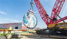 世界最长的海底公路隧道“海天号”盾构机刀盘顺利下井 - 恒通能机械资讯