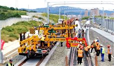 中国中铁旗下中铁一局参建的潍烟高铁全线铺轨贯通！ - 恒通能机械资讯