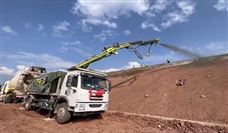 助建多个“世纪工程”，中联重科湿喷机展“先锋”实力 - 恒通能机械资讯