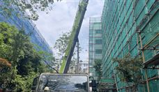 中联重科起重机成功吊装又一世界级风电项目