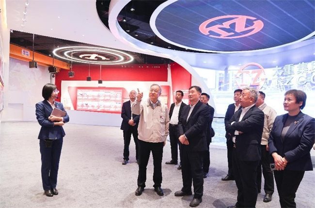 中国工程机械工业协会苏子孟会长一行到太重集团调研(图7)