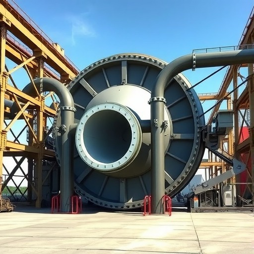 我国自主研制的16.64m超大直径盾构机在铁建重工下线(图2) 我国自主研制的16.64m超大直径盾构机在铁建重工下线(图2)