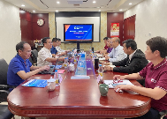 广西柳工高级副总裁文武一行来中国工程机械工业协会进行工作交流(图1)