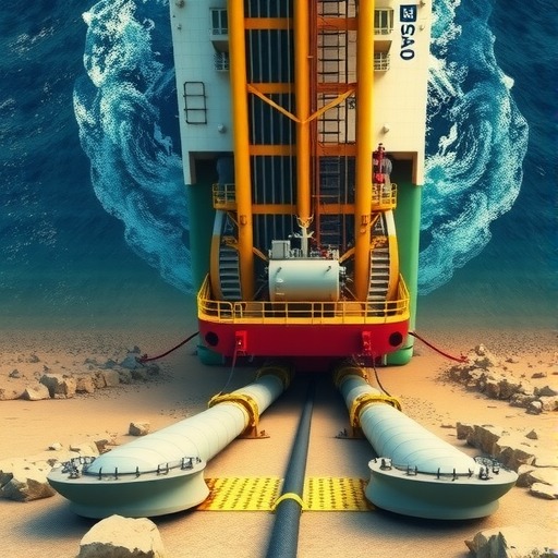 海域管道水平定向钻施工技术，满足海上输送工程要求(图1)