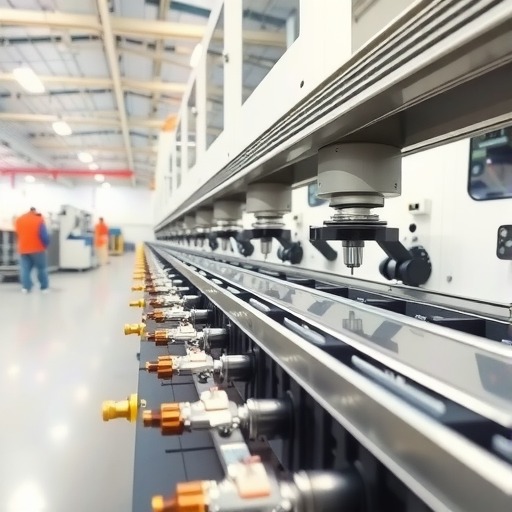 国内第一组纯净钢辙叉正式下线(图1)