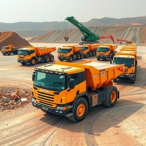 百台徐工110吨矿卡批量交付华北某特大型矿区(图2)