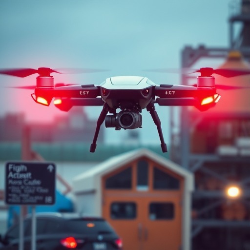 无人机丨安全卫士 安保有了“新利器”(图1)