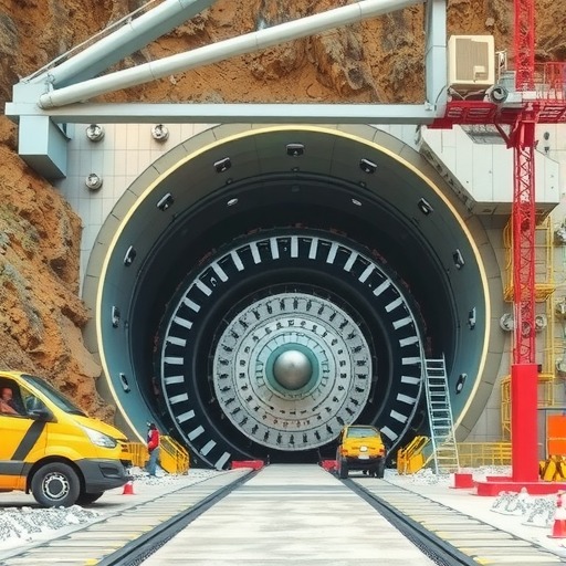 新疆西天山特长隧道掘进机“温宿号”始发(图1)