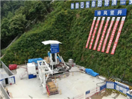 国内首台7米直径反井钻机施工的排风竖井贯