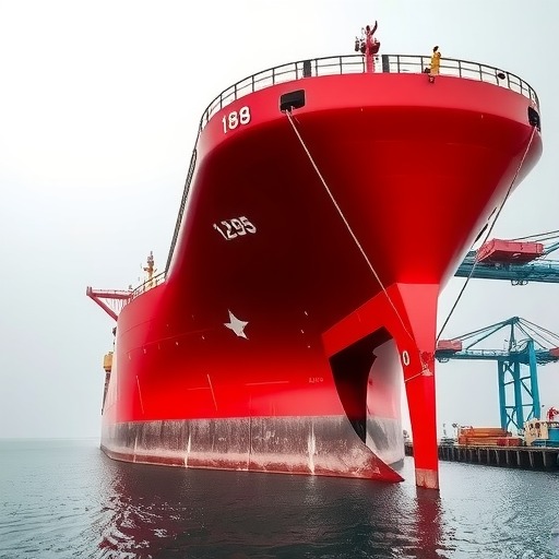 国之重器！我国自研挖泥船下水：198米“深海巨胃”(图1)