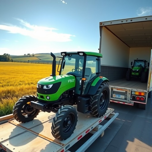 中联重科DV3504新能源拖拉机批量交付“西部粮仓”(图4)