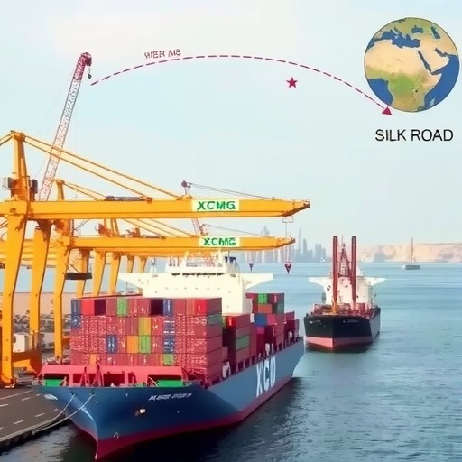 再启航！30余台徐工起重机，丝路赴中东(图5)