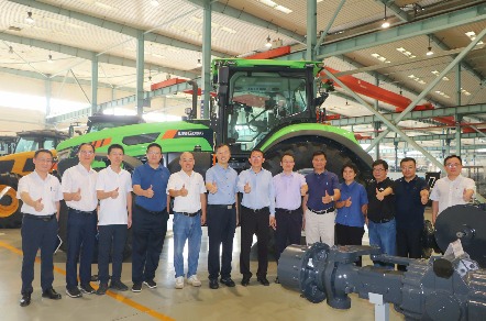 农业农村部调研组到访柳工农机，点赞混合动力技术创新(图3)