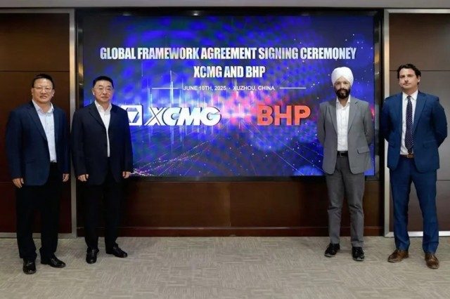 徐工集团与必和必拓签署矿业设备供应全球框架协议(图2)