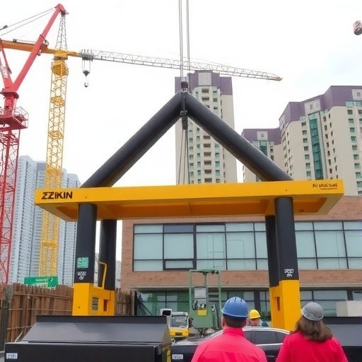 “紫荆号”U盾架管机在香港元朗南基建工程