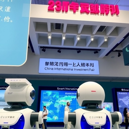 第二十三届投洽会智能制造及数字经济展区亮