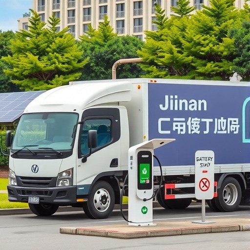 “换”绿进行时！徐工新能源换电牵引车落子泉城(图1)