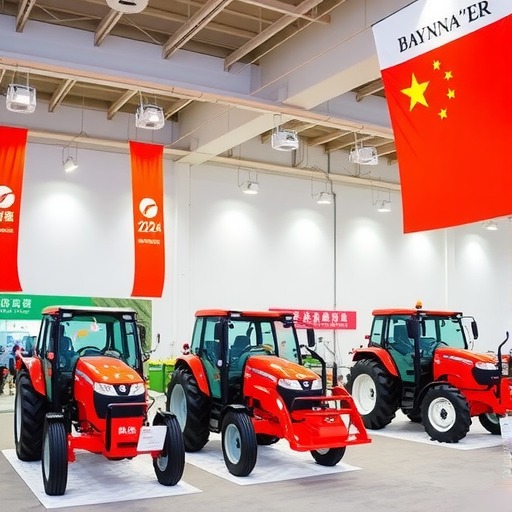 巴彦淖尔农机亮相2024中国国际农业机械展览会(图1)