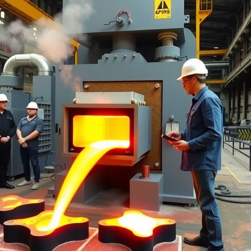 中国重型院承揽的印尼方圆坯连铸机项目一次性热试成功(图1)