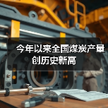 今年以来全国煤炭产量创历史新高(图3)