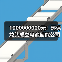 1000000000元！环保龙头成立电池储能公司(图2)