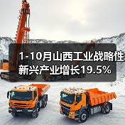 1-10月山西工业战略性新兴产业增长19.5%(图3)
