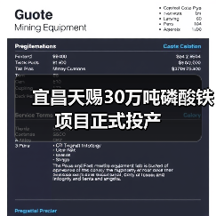 宜昌天赐30万吨磷酸铁项目正式投产(图4) 宜昌天赐30万吨磷酸铁项目正式投产(图4)