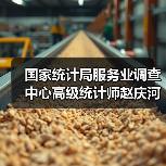 国家统计局服务业调查中心高级统计师赵庆河