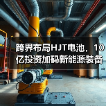 跨界布局HJT电池，10亿投资加码新能源装备(图3)