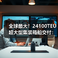 全球最大!24100TEU超大型集装箱船交付:绿色科技如何改写航运(图3) 全球最大!24100TEU超大型集装箱船交付:绿色科技如何改写航运(图3)