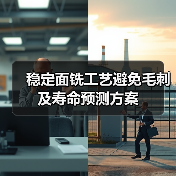 稳定面铣工艺避免毛刺及寿命预测方案(图3) 稳定面铣工艺避免毛刺及寿命预测方案(图3)