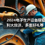 2024电子生产设备展福利大放送,多重好礼等你解锁!(图3) 2024电子生产设备展福利大放送,多重好礼等你解锁!(图3)