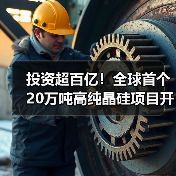 投资超百亿!全球首个20万吨高纯晶硅项目开工(图1) 投资超百亿!全球首个20万吨高纯晶硅项目开工(图1)