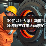 30亿以上大单!新能源领域新签订单大幅增加(图2) 30亿以上大单!新能源领域新签订单大幅增加(图2)