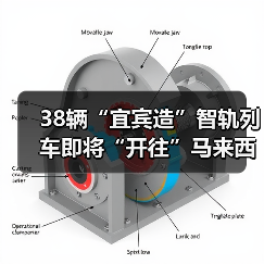 38辆“宜宾造”智轨列车即将“开往”马来西亚(图4) 38辆“宜宾造”智轨列车即将“开往”马来西亚(图4)