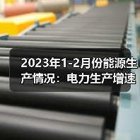 2023年1-2月份能源生产情况:电力生产增速放缓(图2) 2023年1-2月份能源生产情况:电力生产增速放缓(图2)