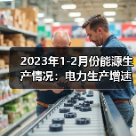 2023年1-2月份能源生产情况:电力生产增速放缓(图1) 2023年1-2月份能源生产情况:电力生产增速放缓(图1)