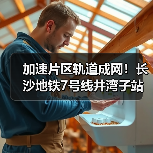 加速片区轨道成网!长沙地铁7号线井湾子站主体结构封顶(图4) 加速片区轨道成网!长沙地铁7号线井湾子站主体结构封顶(图4)