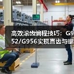 高效滚齿编程技巧:G952/G956实现直齿与螺旋齿加工(图3) 高效滚齿编程技巧:G952/G956实现直齿与螺旋齿加工(图3)