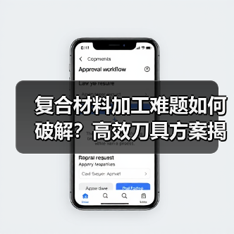 复合材料加工难题如何破解?高效刀具方案揭秘(图1) 复合材料加工难题如何破解?高效刀具方案揭秘(图1)