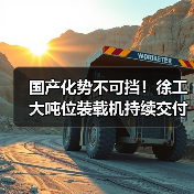 国产化势不可挡！徐工大吨位装载机持续交付东北(图2)