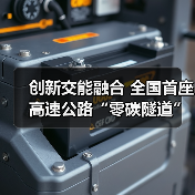 创新交能融合 全国首座高速公路“零碳隧道”清洁能源工程正式开工(图3)