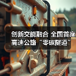 创新交能融合 全国首座高速公路“零碳隧道”清洁能源工程正式开工(图1)