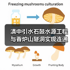 滇中引水石鼓水源工程与香炉山隧洞实现连通(图4)
