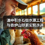 滇中引水石鼓水源工程与香炉山隧洞实现连通(图2)
