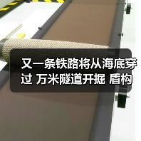 又一条铁路将从海底穿过 万米隧道开掘 盾构机涂装一只虎鲨(图4)