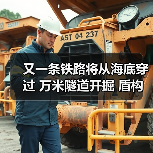 又一条铁路将从海底穿过 万米隧道开掘 盾构机涂装一只虎鲨(图3)