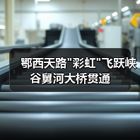 鄂西天路 鄂西天路彩虹飞跃峡谷舅河大桥贯通(图2)