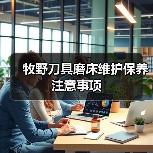 牧野刀具磨床维护保养注意事项